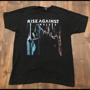Rise Against Band Tour Shirt 2017